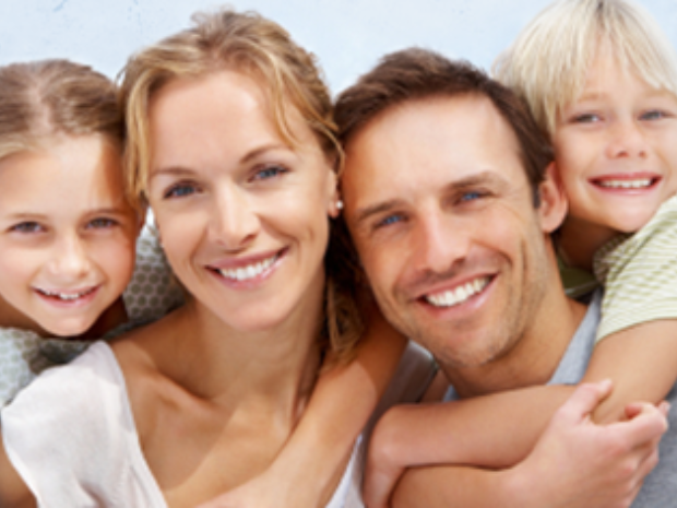Family representing the importance of life insurance.